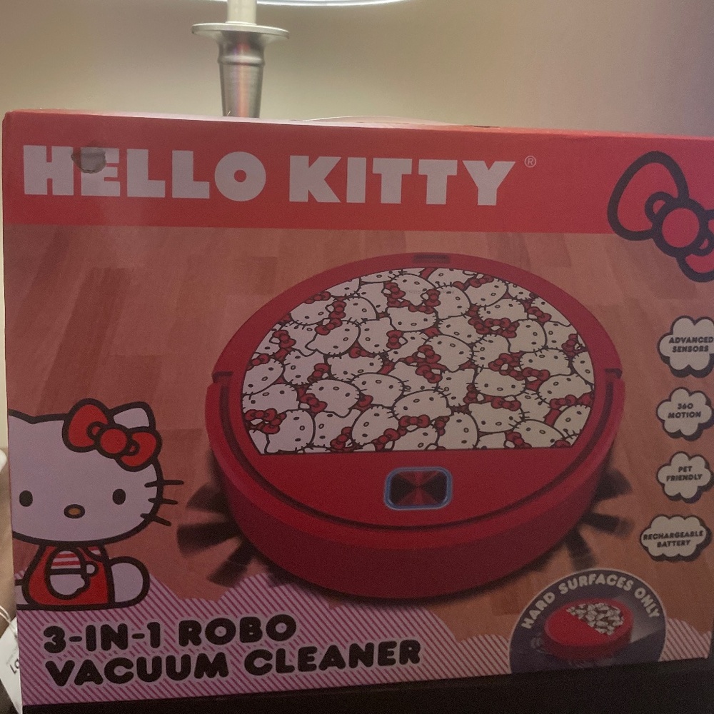Hello Kitty 3 in 1 robo vacuum cleaner